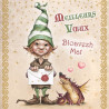 Carte « Meilleurs vœux » de Brucero : lutin messager