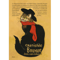 Carte postale chat historique de Séverine Pineaux, Charistide Bruyant – Histochats 2020