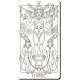 Mon tarot à colorier, Coffret de Marica Zottino, éd. Secret d'étoiles
