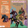 Cartes à gratter Licornes à décorer, éditions Piccolia