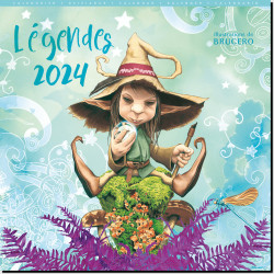 Calendrier Légendes 2024 de Brucero : Le petit magicien