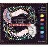 Mes mandalas à peindre - Esprits de sorcières de Marica Zottino, bloc de coloriage pour adultes, éditions Secret d'étoiles