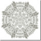 Mes mandalas à peindre - Esprits de sorcières de Marica Zottino, bloc de coloriage pour adultes, éditions Secret d'étoiles
