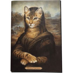Carnet chat de Séverine Pineaux Mona Lichat, collection Histochats des éditions Au Bord des Continents...