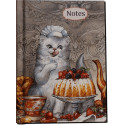 Châtissier, Carnet notebook chat de Séverine Pineaux, éditions Au Bord des Continents
