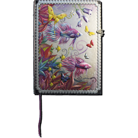 Carnet Poissons et Papillons de Florencia Cafferata, collection Boncahier Oniricà