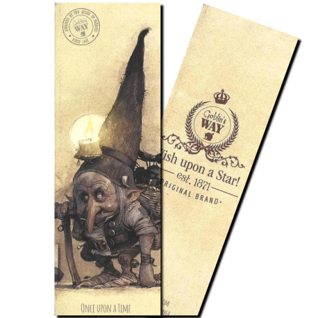 Marque pages Le mineur (knocker) de Jean-Baptiste Monge, collection Once upon a time