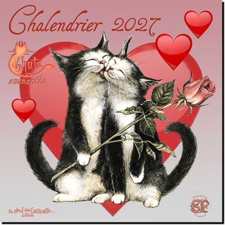 Calendrier de Séverine Pineaux : Chalendrier 2027 Chats enchantés, éd. Au Bord des Continents...