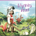 Calendrier de Brucero 2027, Légendes féeriques : Le petit chevalier, éditions Jos