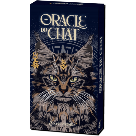 Coffret Oracle du chat d'Anne-Sophie Casper, illustré par Lydie Bossuet, éditions Secret d'étoiles