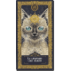 Carte de Oracle du chat d'Anne-Sophie Casper, illustré par Lydie Bossuet, éditions Secret d'étoiles
