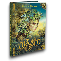 Couverture de Dryad, roman graphique écrit et illustré par Séverine Pineaux