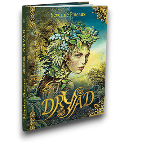 Couverture de Dryad, roman graphique écrit et illustré par Séverine Pineaux