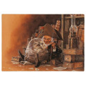 Carte Postale De Jean-Baptiste Monge, Gaveur de Hibou
