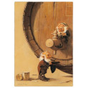 Carte Postale De Jean-Baptiste Monge, Tonneau