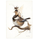 Fée et Mésange sur la Branche de Jean-Baptiste Monge - Fées et Oiseaux