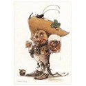 Esprit de la St Patrick, carte postale de Jean-Baptiste Monge