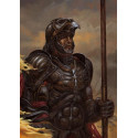 Carte Postale De Didier Graffet, Gorlois, duc de Cornouailles occis par Uther Pendragon